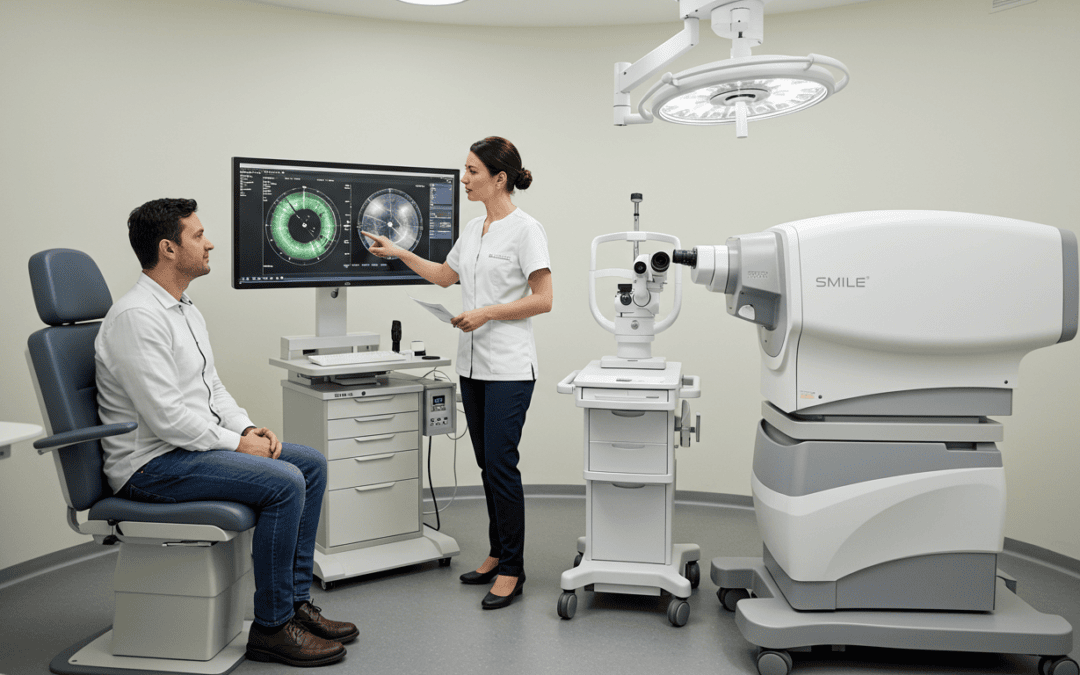 Opération des yeux au laser SMILE pour myopes et astigmates : comment ça se passe, quels résultats, à quoi s’attendre ?